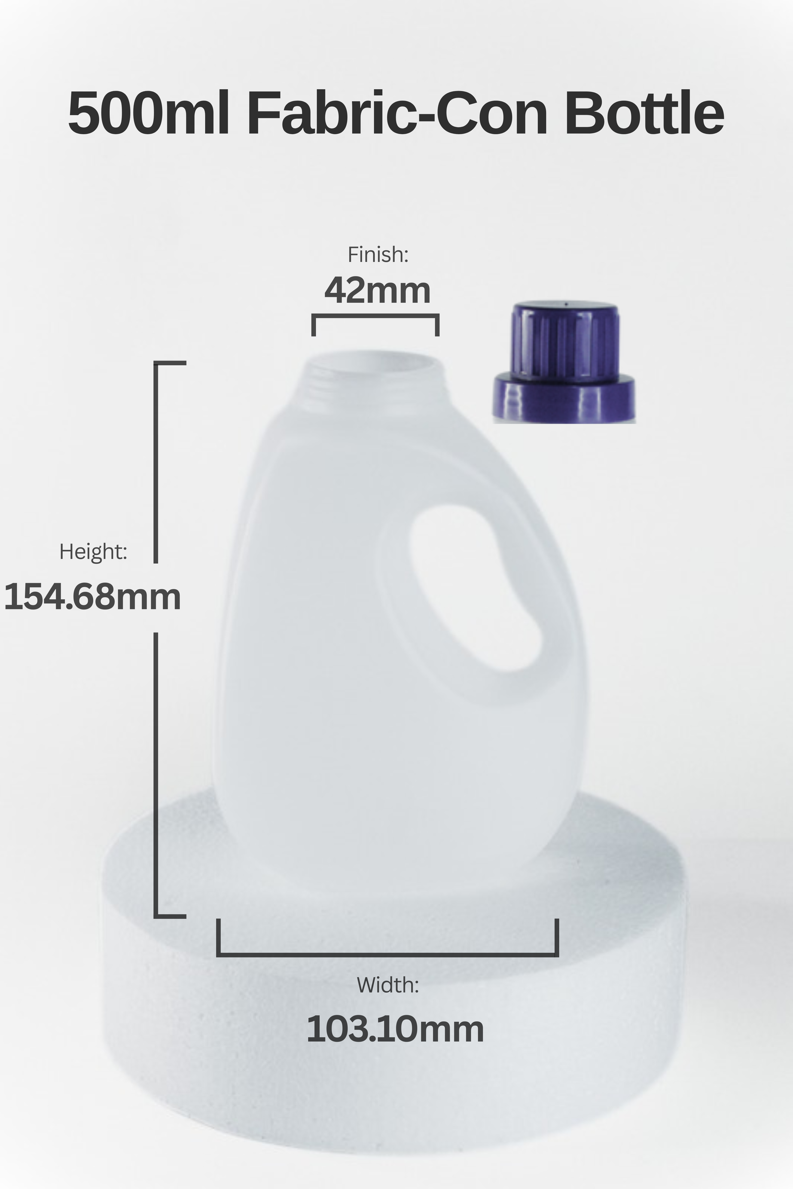 500ML FABRI-CONDITIONER BOTTLE